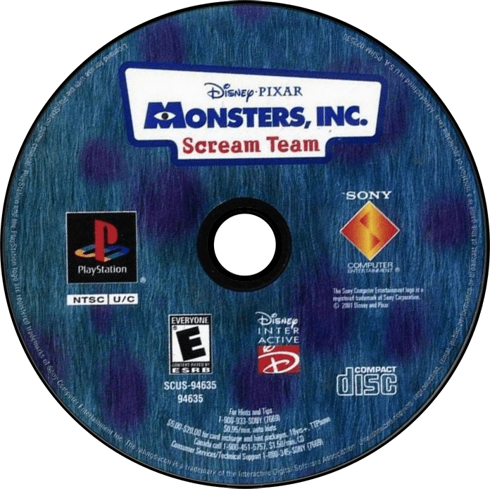Monsters Inc screenshot 3 for Playstation